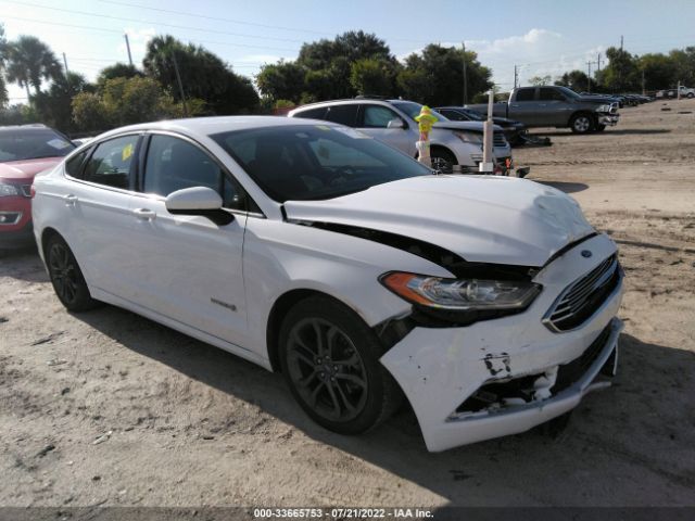 FORD FUSION HYBRID 2018 3fa6p0lu2jr146296