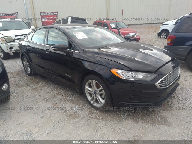 FORD FUSION HYBRID 2018 3fa6p0lu2jr152017