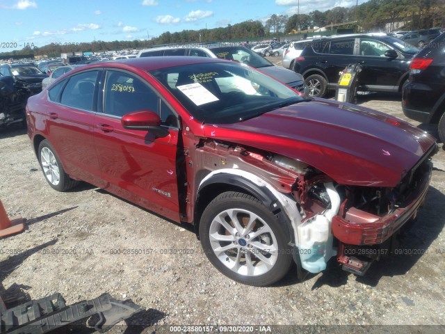 FORD FUSION HYBRID 2019 3fa6p0lu2kr157588