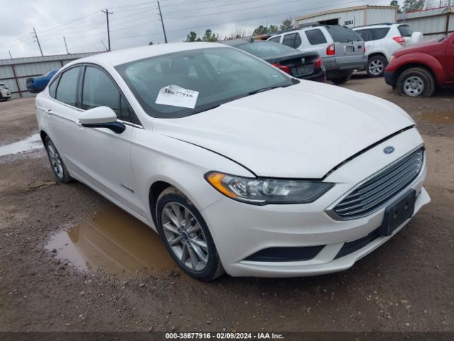 FORD FUSION HYBRID 2017 3fa6p0lu3hr217600