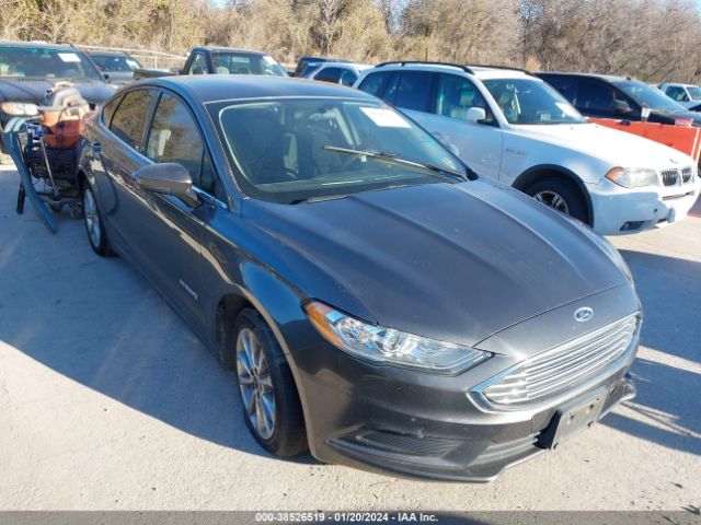 FORD FUSION HYBRID 2017 3fa6p0lu3hr358439