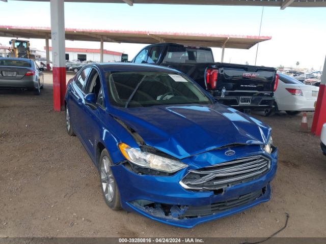 FORD FUSION HYBRID 2017 3fa6p0lu3hr381011