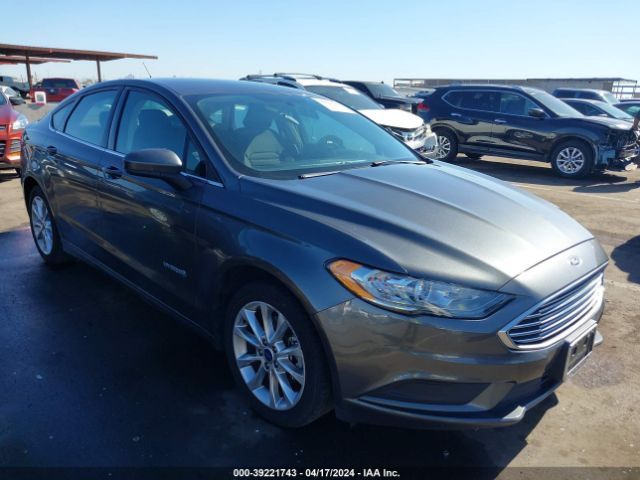 FORD FUSION HYBRID 2017 3fa6p0lu4hr248046