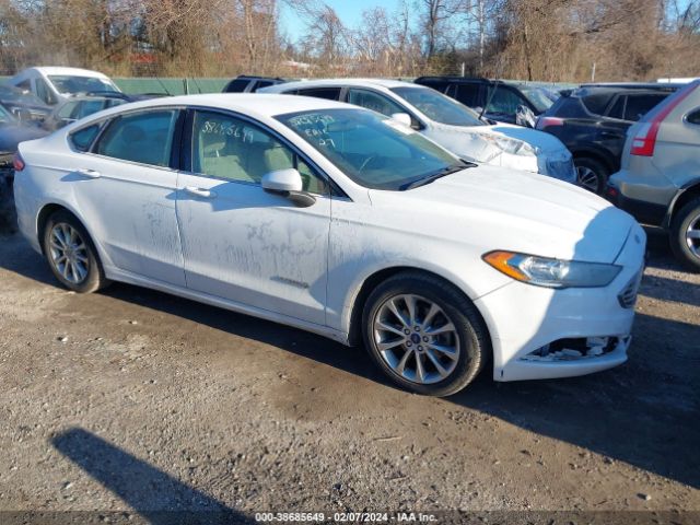 FORD FUSION HYBRID 2017 3fa6p0lu4hr278437