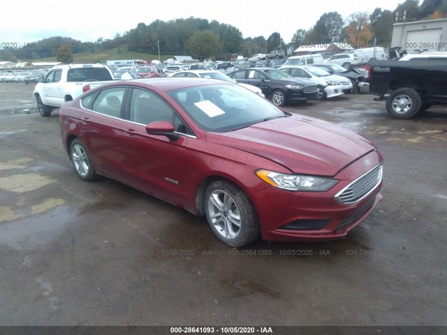 FORD FUSION HYBRID 2018 3fa6p0lu4jr209334