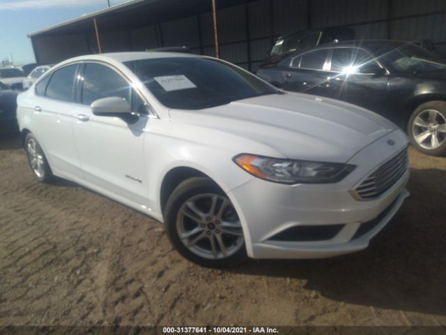 FORD FUSION HYBRID 2018 3fa6p0lu4jr268903