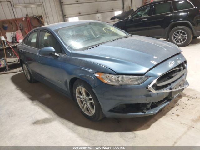 FORD FUSION HYBRID 2018 3fa6p0lu6jr146396