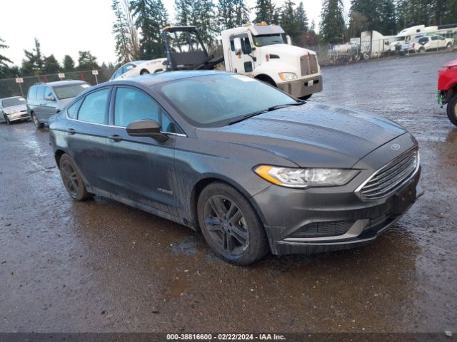 FORD FUSION HYBRID 2018 3fa6p0lu6jr150884