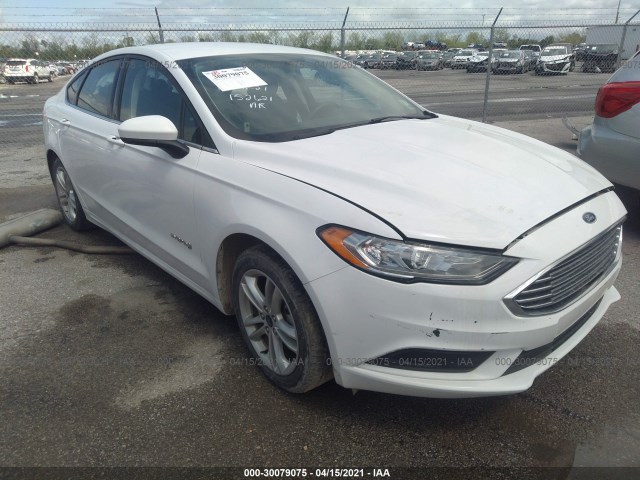 FORD FUSION HYBRID 2018 3fa6p0lu6jr152621