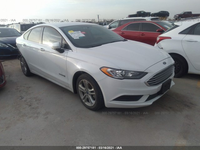 FORD FUSION HYBRID 2018 3fa6p0lu6jr181763