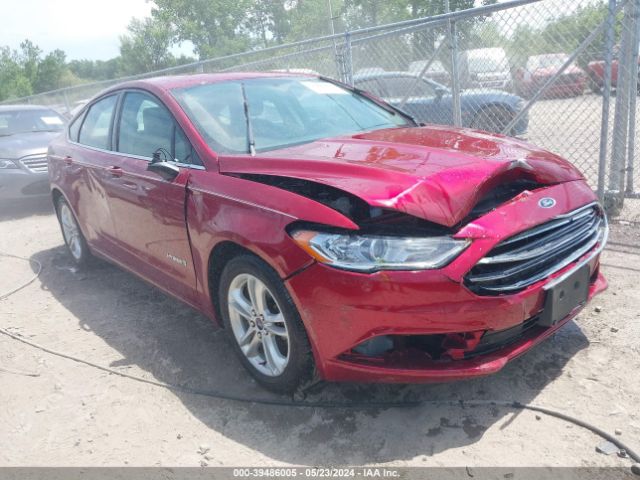 FORD FUSION HYBRID 2018 3fa6p0lu6jr202899