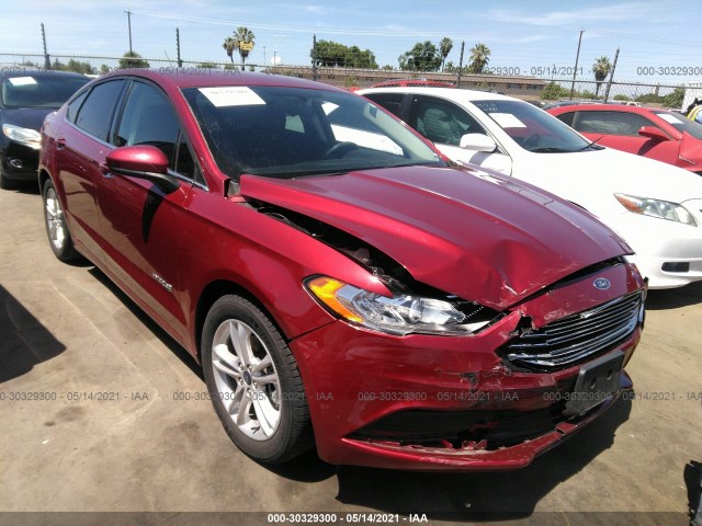 FORD FUSION HYBRID 2018 3fa6p0lu6jr204345