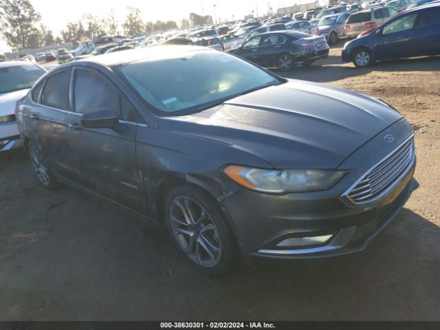 FORD FUSION HYBRID 2017 3fa6p0lu7hr163542