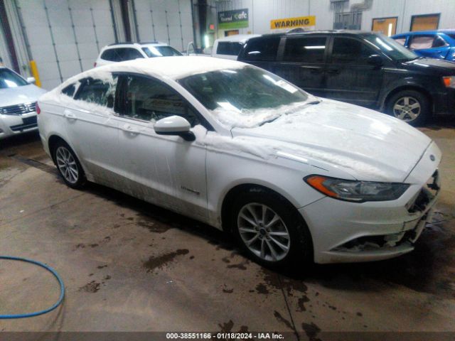 FORD FUSION HYBRID 2017 3fa6p0lu7hr260904