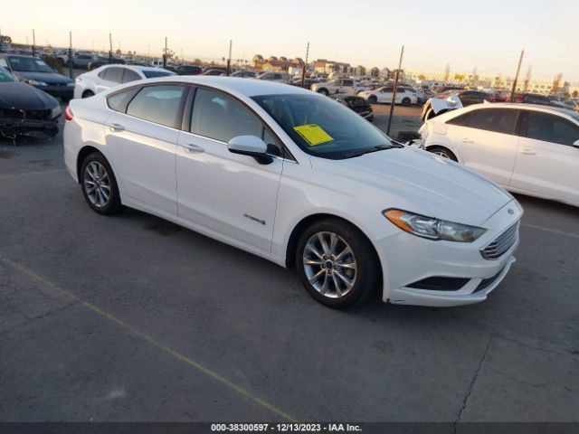 FORD FUSION HYBRID 2017 3fa6p0lu7hr286080