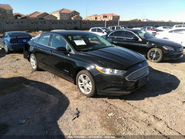 FORD FUSION HYBRID 2018 3fa6p0lu7jr173218