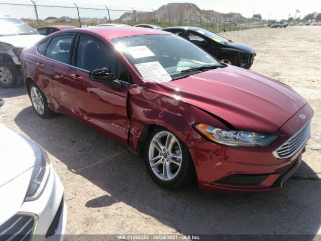 FORD FUSION HYBRID 2018 3fa6p0lu7jr208646