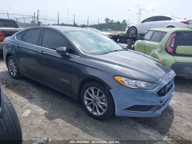 FORD FUSION HYBRID 2017 3fa6p0lu8hr316168