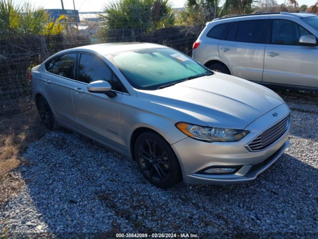 FORD FUSION HYBRID 2018 3fa6p0lu8jr169114