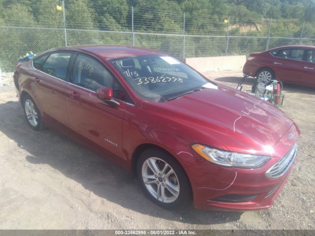 FORD FUSION HYBRID 2018 3fa6p0lu8jr172899