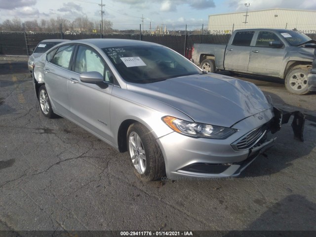 FORD FUSION HYBRID 2018 3fa6p0lu8jr208655