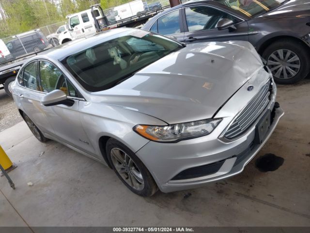 FORD FUSION HYBRID 2018 3fa6p0lu8jr225939