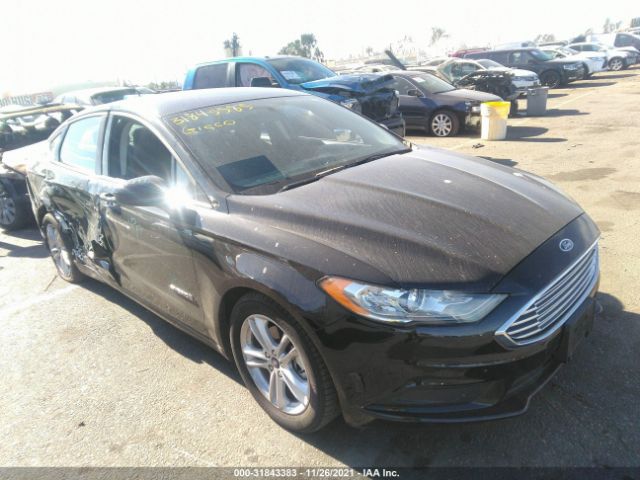 FORD FUSION HYBRID 2018 3fa6p0lu8jr268032