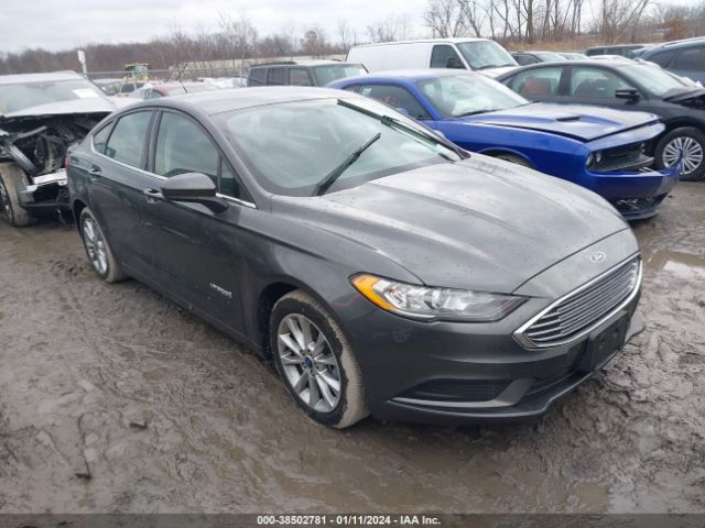 FORD FUSION HYBRID 2017 3fa6p0lu9hr264775