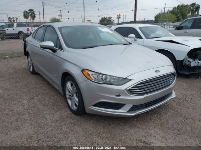 FORD FUSION HYBRID 2018 3fa6p0lu9jr172605