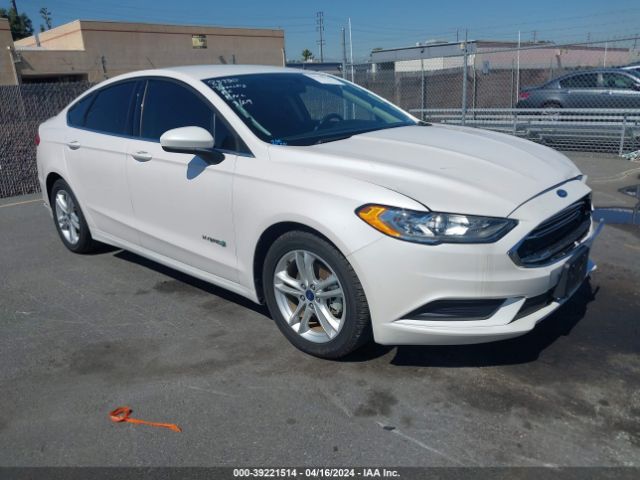 FORD FUSION HYBRID 2018 3fa6p0lu9jr204419