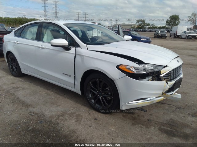 FORD FUSION HYBRID 2018 3fa6p0lu9jr255791