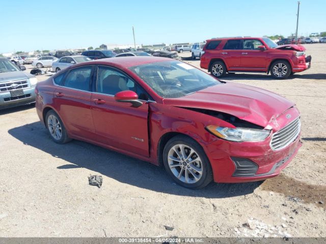 FORD FUSION HYBRID 2019 3fa6p0lu9kr189972