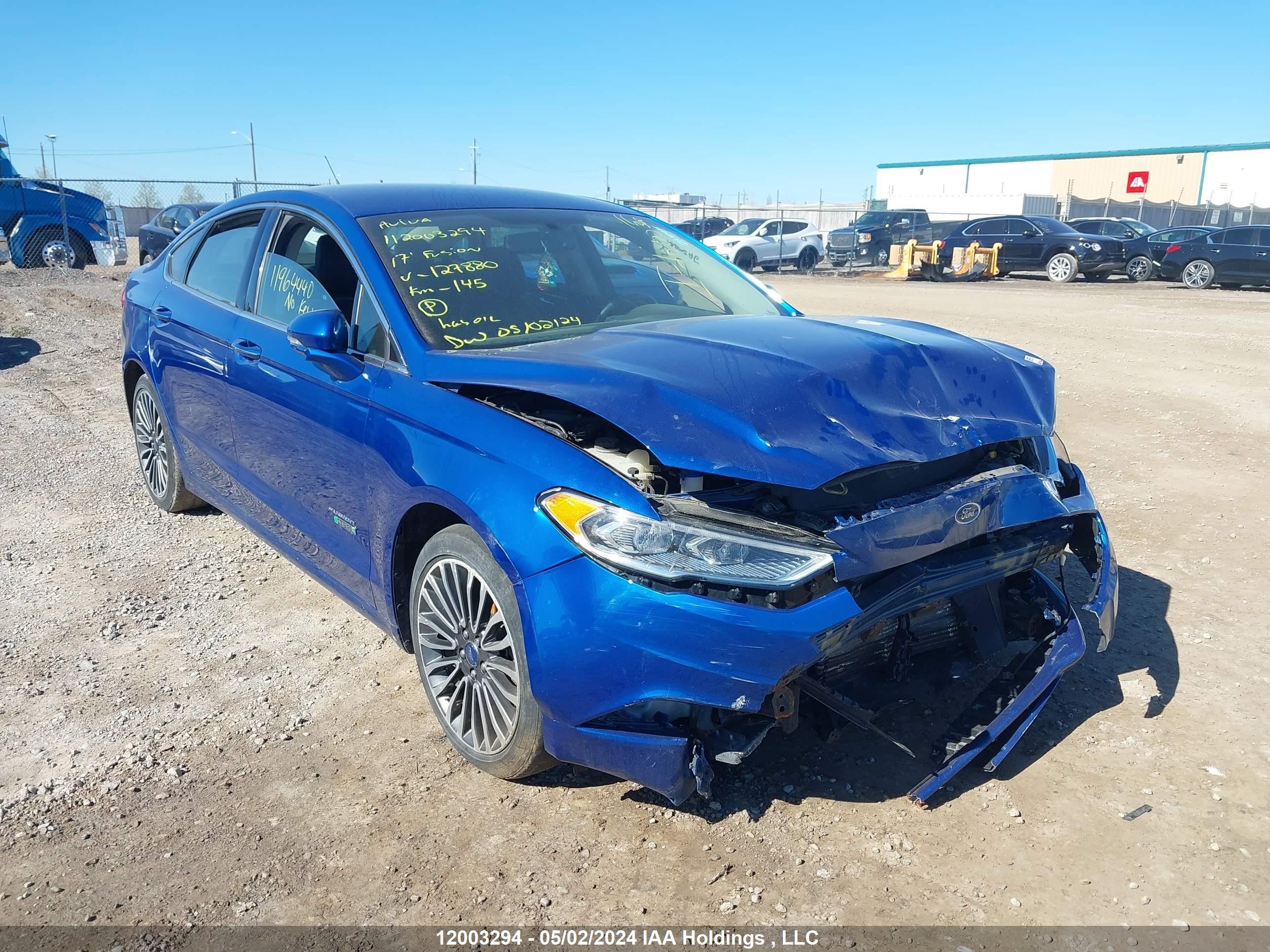 FORD FUSION 2017 3fa6p0pu9hr127880