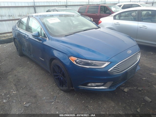 FORD FUSION HYBRID 2018 3fa6p0ru2jr140991