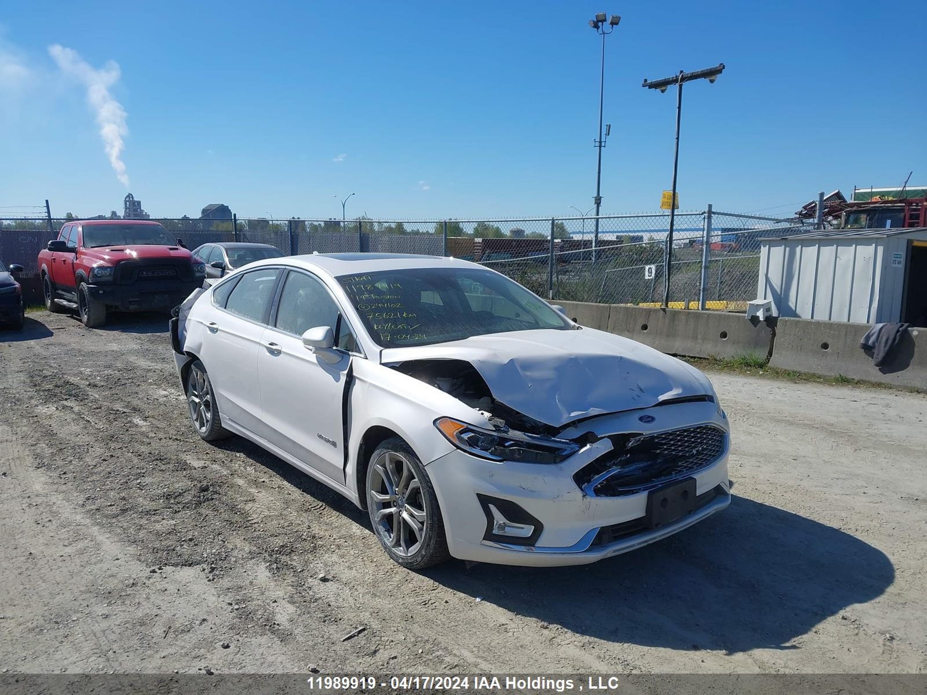 FORD FUSION 2019 3fa6p0ru3kr244102