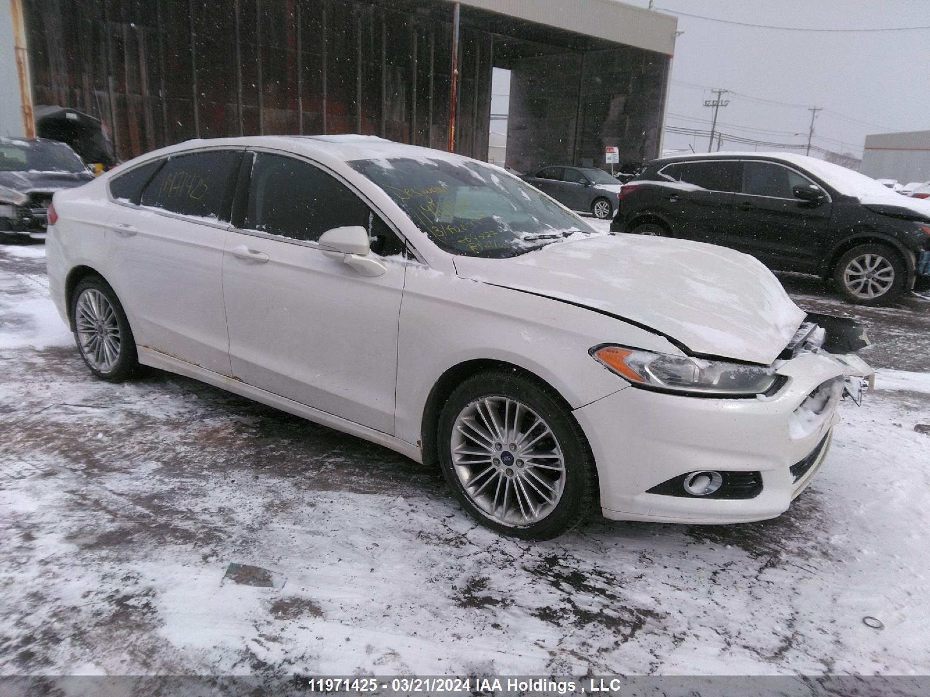 FORD FUSION 2013 3fa6p0t91dr264727