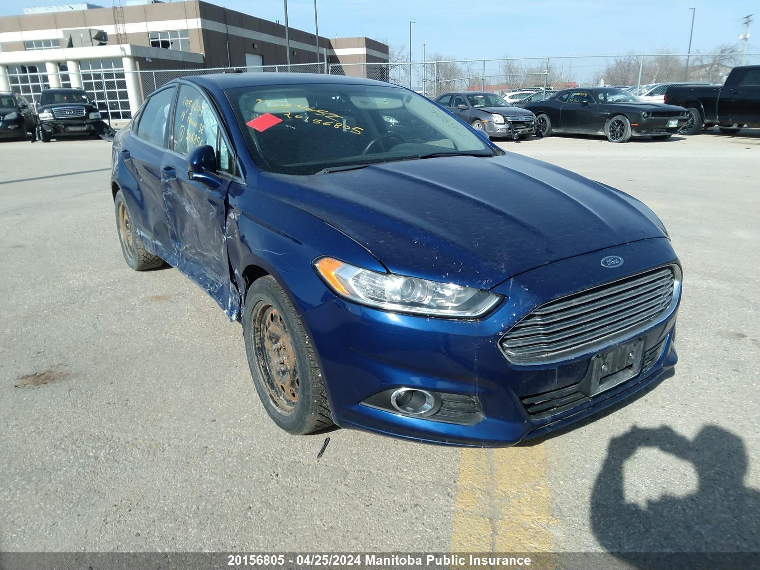 FORD FUSION 2014 3fa6p0t94er346856