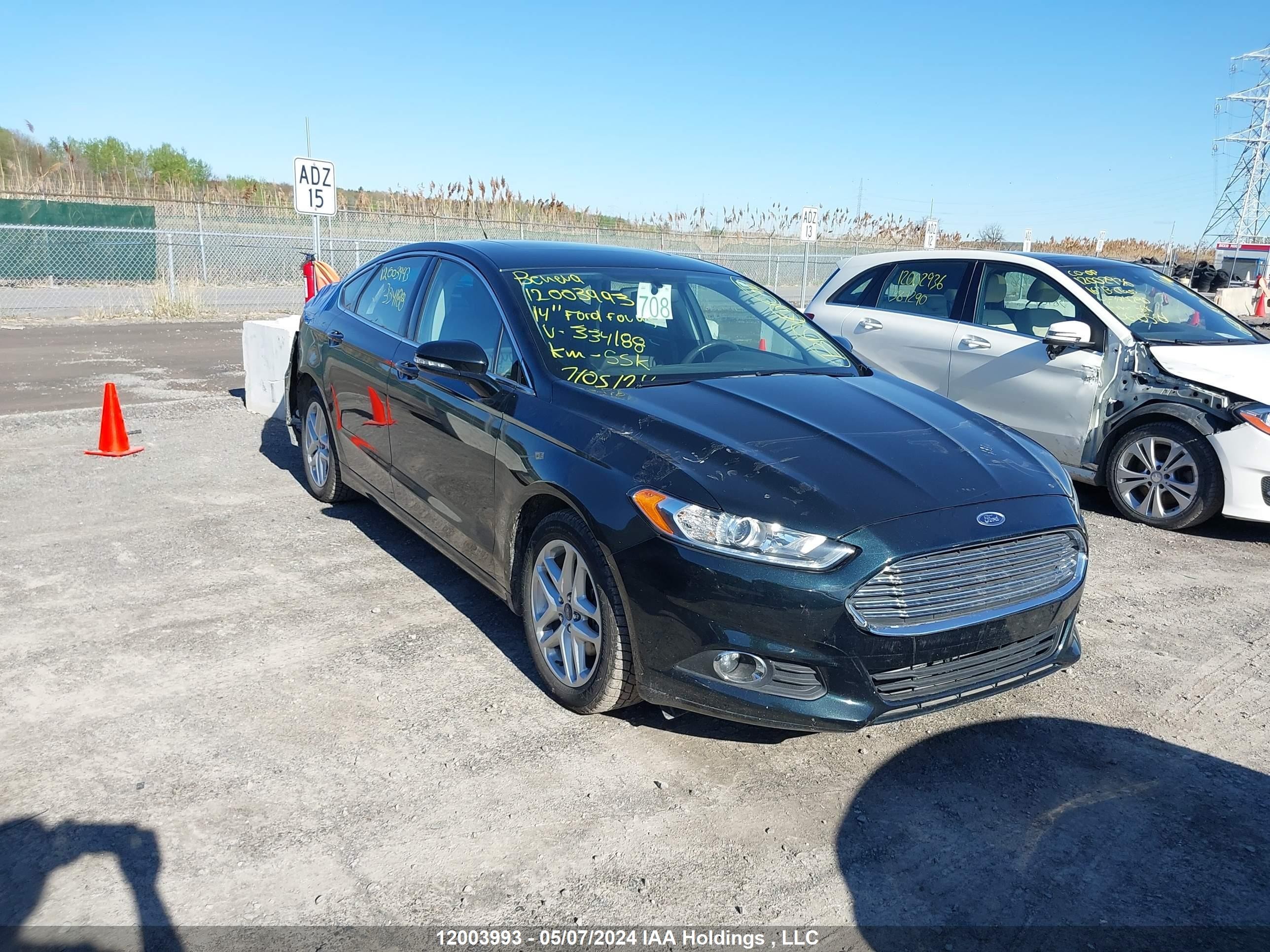 FORD FUSION 2014 3fa6p0t96er334188