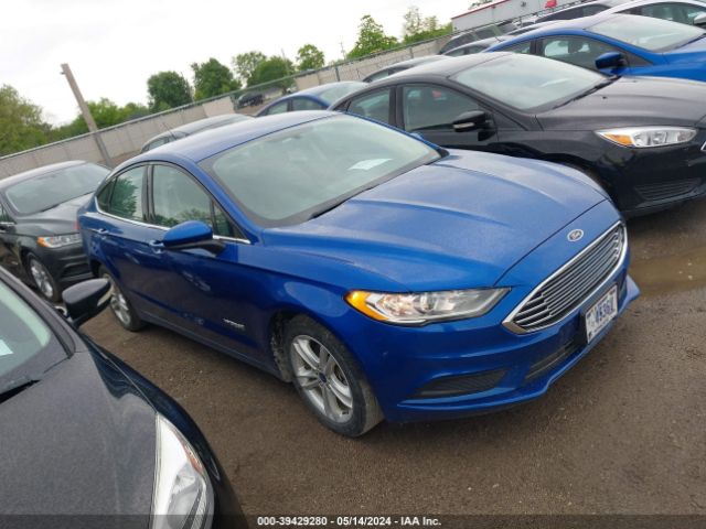 FORD FUSION HYBRID 2018 3fa6p0uu3jr122491