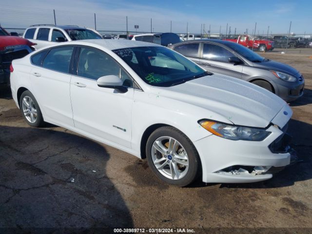 FORD FUSION HYBRID 2018 3fa6p0uu4jr122385