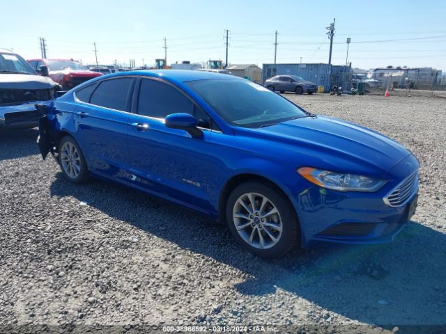 FORD FUSION HYBRID 2017 3fa6p0uu5hr142333