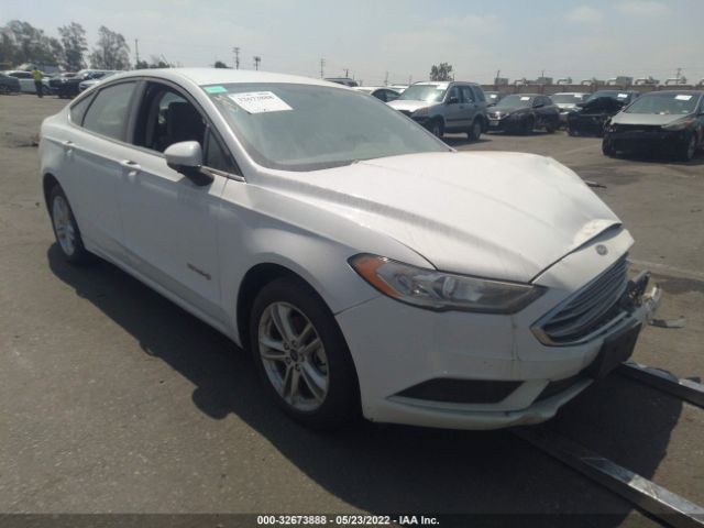 FORD FUSION HYBRID 2018 3fa6p0uu5jr154469