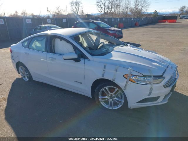 FORD FUSION HYBRID 2018 3fa6p0uu9jr220716