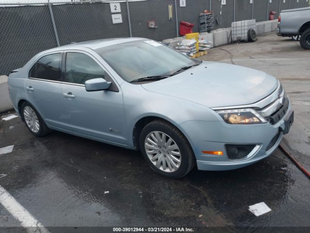 FORD FUSION HYBRID 2010 3fadp0l33ar186062