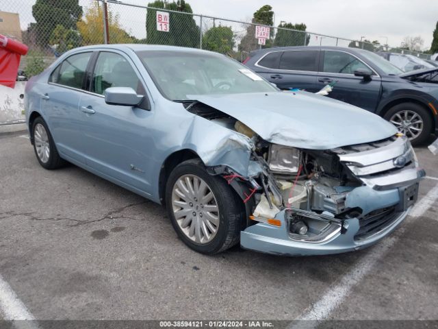 FORD FUSION HYBRID 2010 3fadp0l39ar165524