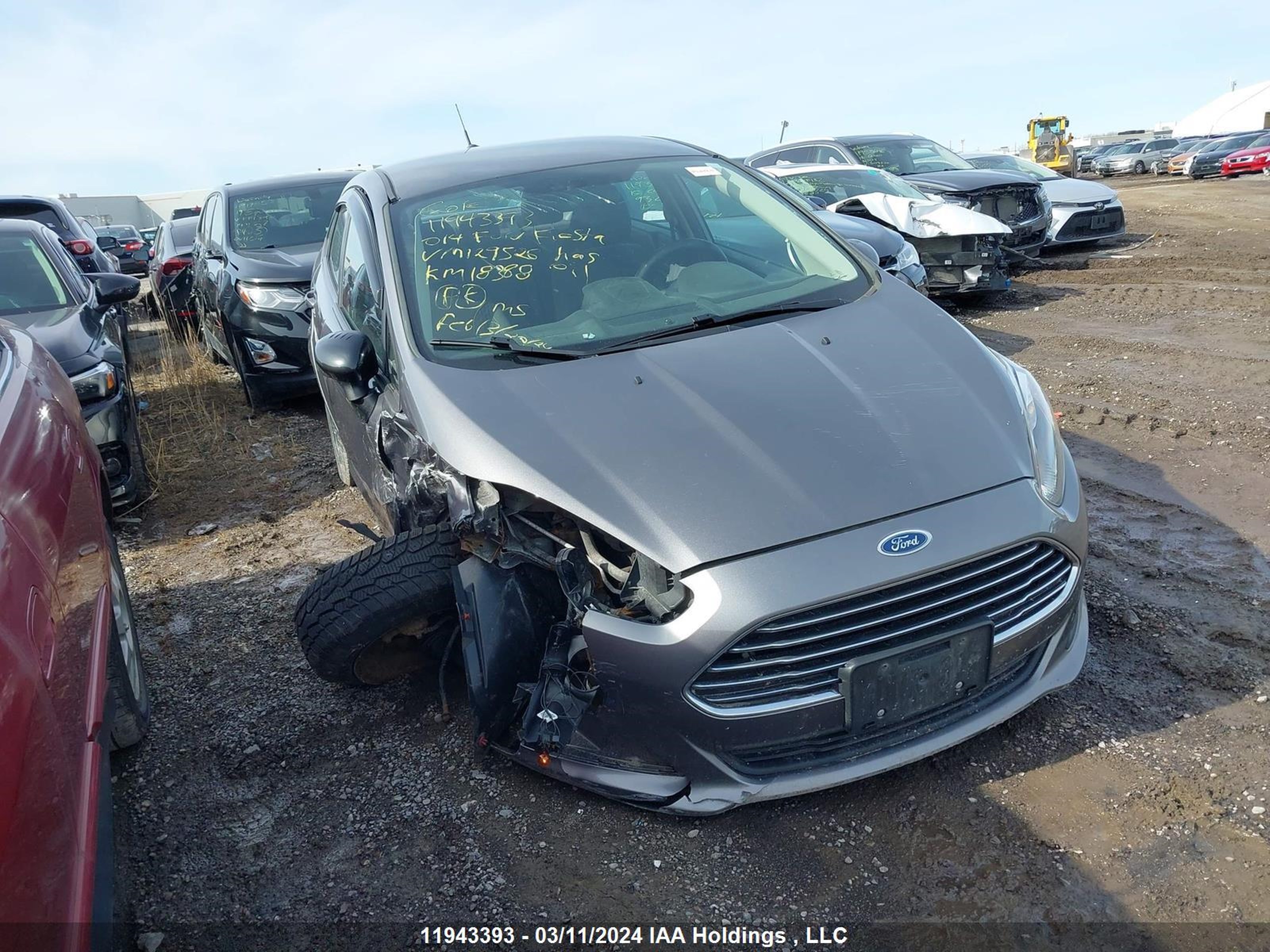 FORD FIESTA 2014 3fadp4bj6em129526