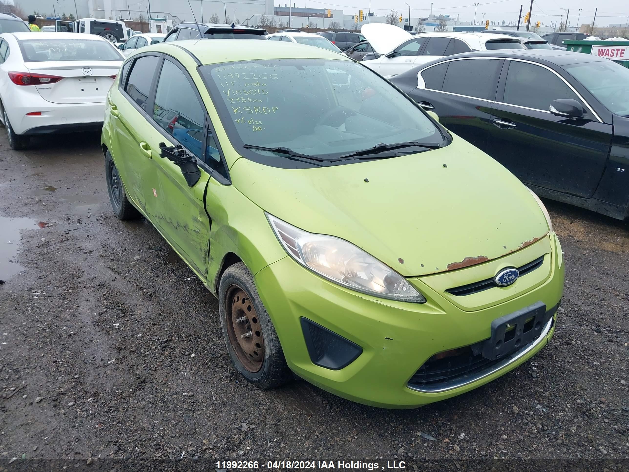 FORD FIESTA 2011 3fadp4ej0bm103043