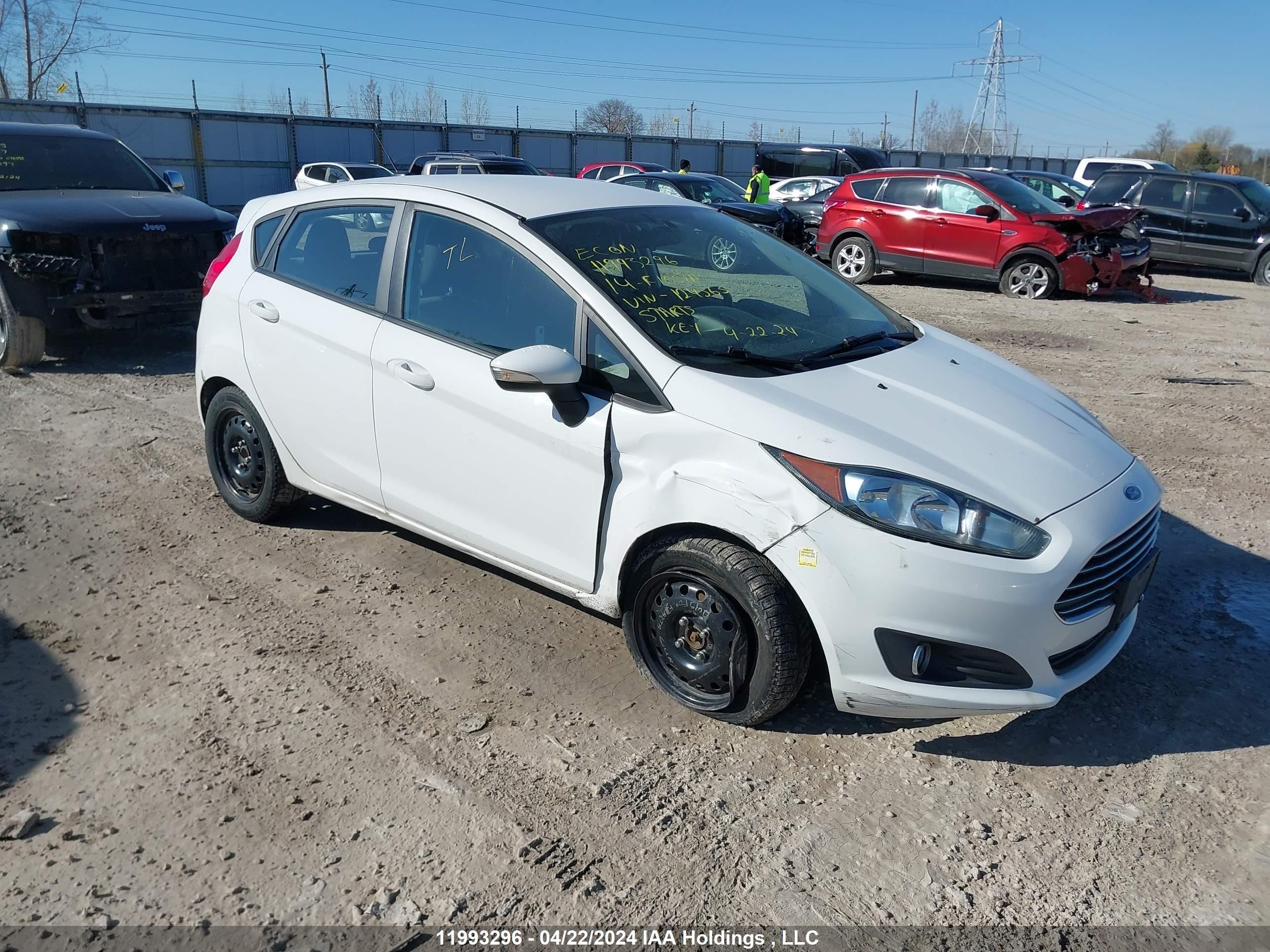 FORD FIESTA 2014 3fadp4ej0em124365