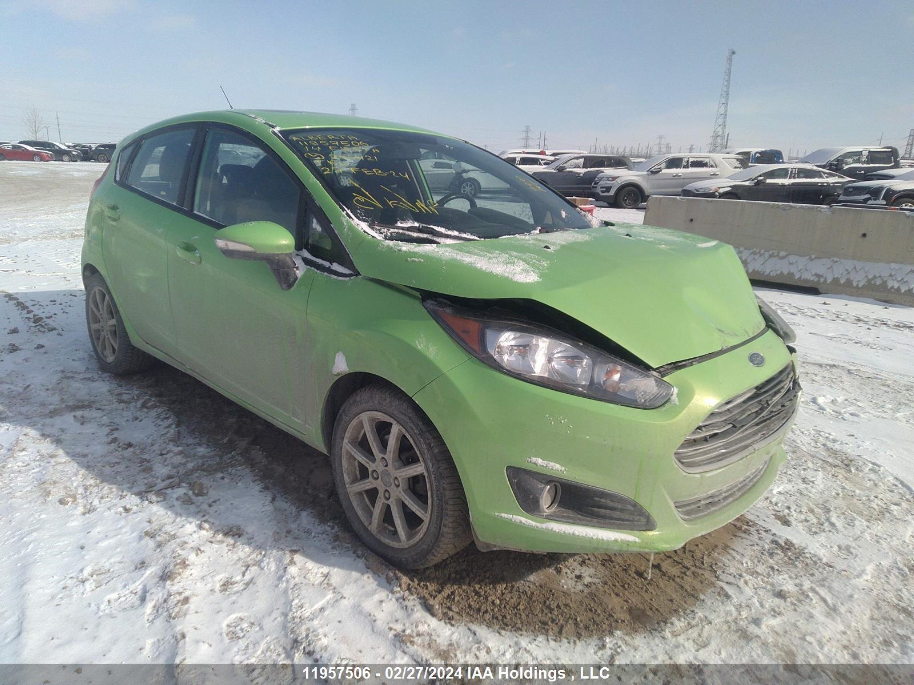 FORD FIESTA 2014 3fadp4ej5em218421