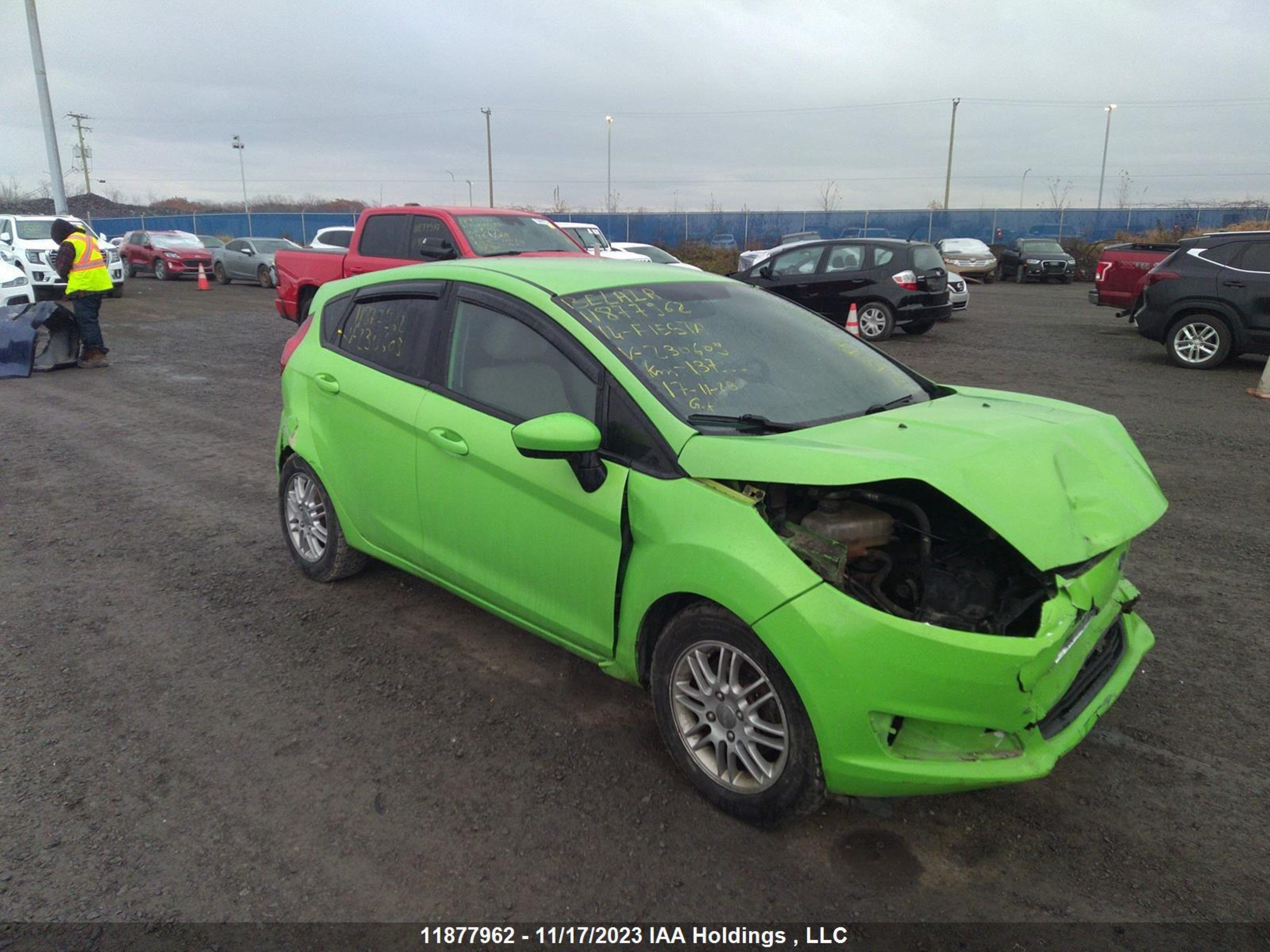 FORD FIESTA 2014 3fadp4ej6em230609